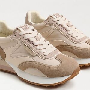 Sam Eldeman Beige Women's Sneakers